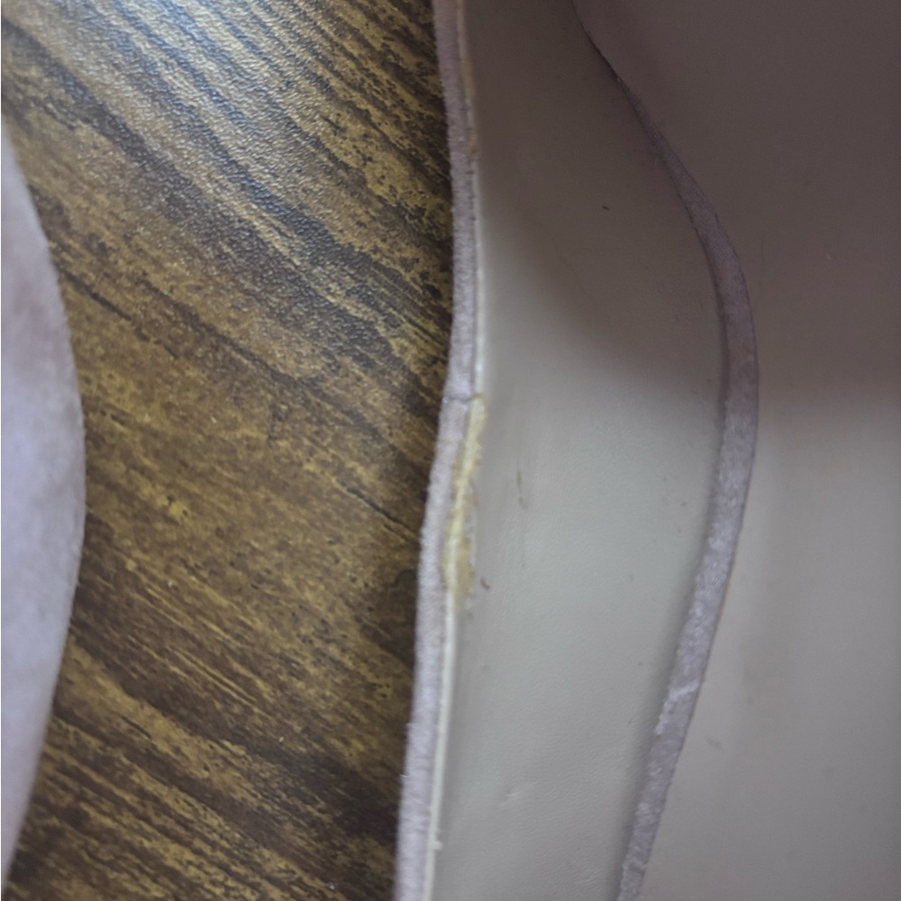 INC International Concepts Taupe Suede Heels - Picture 6 of 6